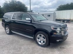 Vehiculos salvage en venta de Copart Harleyville, SC: 2015 Chevrolet Suburban K1500 LTZ