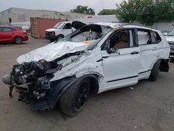 Salvage cars for sale at New Britain, CT auction: 2022 Volkswagen Tiguan SE R-LINE Black