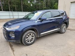 Salvage cars for sale at Ham Lake, MN auction: 2019 Hyundai Santa FE SE