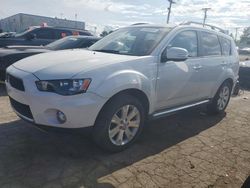 Salvage cars for sale at Chicago Heights, IL auction: 2012 Mitsubishi Outlander SE