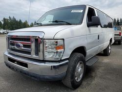 Salvage cars for sale at Arlington, WA auction: 2012 Ford Econoline E350 Super Duty Wagon