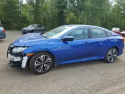 Salvage cars for sale from Copart Ontario Auction, ON: 2016 Honda Civic EX