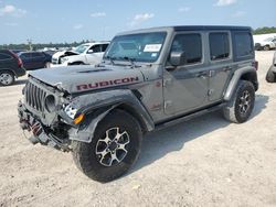 Jeep salvage cars for sale: 2021 Jeep Wrangler Unlimited Rubicon