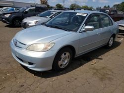 Salvage cars for sale at New Britain, CT auction: 2004 Honda Civic Hybrid