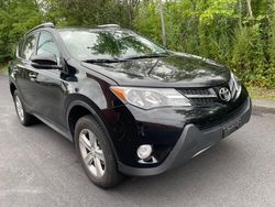 Salvage cars for sale from Copart Mendon, MA: 2014 Toyota Rav4 XLE