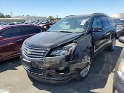 Salvage cars for sale at Martinez, CA auction: 2015 Chevrolet Traverse LT