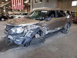 Salvage cars for sale at Blaine, MN auction: 2016 Ford Explorer Police Interceptor