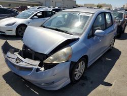 Salvage cars for sale at Martinez, CA auction: 2008 Honda FIT Sport