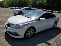 Salvage cars for sale at Marlboro, NY auction: 2015 Hyundai Azera Limited