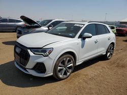 Salvage cars for sale at Brighton, CO auction: 2022 Audi Q3 Premium Plus S Line 45