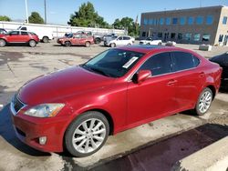 Lexus salvage cars for sale: 2009 Lexus IS 250