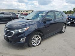 Chevrolet salvage cars for sale: 2020 Chevrolet Equinox LS