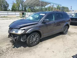 Salvage cars for sale at Spartanburg, SC auction: 2018 Dodge Journey SE