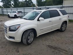 Salvage cars for sale at Hampton, VA auction: 2014 GMC Acadia Denali