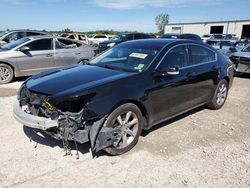 Salvage cars for sale at Kansas City, KS auction: 2012 Acura TL