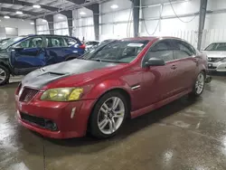 Salvage cars for sale at Ham Lake, MN auction: 2009 Pontiac G8