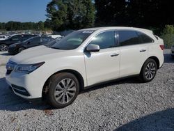 Salvage cars for sale from Copart Fairburn, GA: 2016 Acura MDX Technology