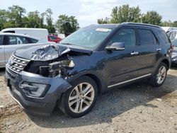 2017 Ford Explorer Limited en venta en Baltimore, MD