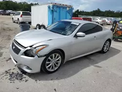 Salvage cars for sale at Apopka, FL auction: 2012 Infiniti G37 Base