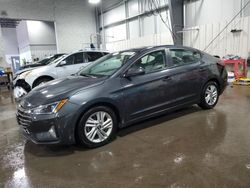 Salvage cars for sale at Ham Lake, MN auction: 2020 Hyundai Elantra SEL