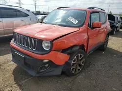 Jeep salvage cars for sale: 2015 Jeep Renegade Latitude