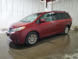 Salvage cars for sale at Central Square, NY auction: 2012 Toyota Sienna XLE