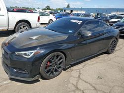 Infiniti salvage cars for sale: 2018 Infiniti Q60 RED Sport 400