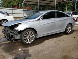 Salvage cars for sale at Austell, GA auction: 2012 Hyundai Sonata SE