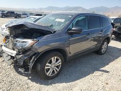 Salvage cars for sale at Magna, UT auction: 2016 Honda Pilot LX