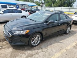 Salvage cars for sale at Wichita, KS auction: 2018 Ford Fusion SE