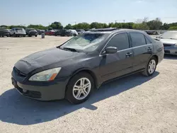 2007 Honda Accord EX en venta en San Antonio, TX