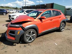 Salvage cars for sale at Colorado Springs, CO auction: 2020 Hyundai Kona Limited