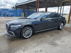 Mercedes-Benz salvage cars for sale: 2021 Mercedes-Benz S 580 4matic