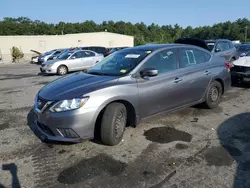 Nissan salvage cars for sale: 2016 Nissan Sentra S