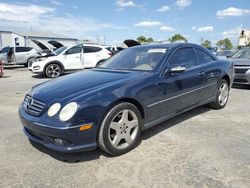 Salvage cars for sale at Tulsa, OK auction: 2005 Mercedes-Benz CL 500