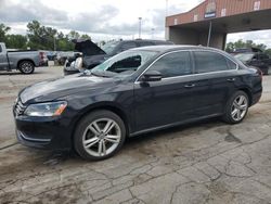 Salvage cars for sale at Fort Wayne, IN auction: 2014 Volkswagen Passat SE