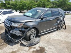 Ford salvage cars for sale: 2018 Ford Explorer Limited