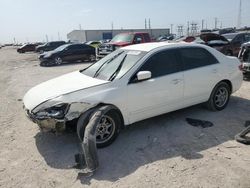 Salvage cars for sale at Haslet, TX auction: 2005 Honda Accord LX