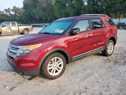 Salvage cars for sale at Ocala, FL auction: 2013 Ford Explorer XLT