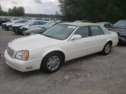 Salvage cars for sale from Copart Arlington, WA: 2000 Cadillac Deville