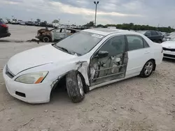 Salvage cars for sale at Indianapolis, IN auction: 2006 Honda Accord EX