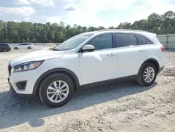 Salvage cars for sale at Ellenwood, GA auction: 2018 KIA Sorento LX