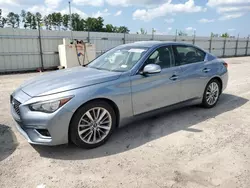 Infiniti salvage cars for sale: 2018 Infiniti Q50 Luxe