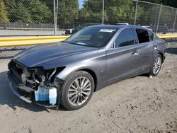 Infiniti salvage cars for sale: 2018 Infiniti Q50 Luxe