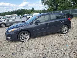 2012 Subaru Impreza Premium en venta en Candia, NH