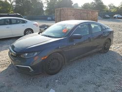 Honda salvage cars for sale: 2019 Honda Civic LX