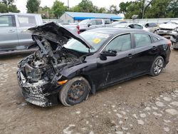 Salvage cars for sale from Copart Wichita, KS: 2016 Honda Civic LX