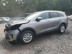 Salvage cars for sale at York Haven, PA auction: 2019 KIA Sorento L