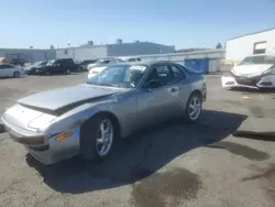 Salvage cars for sale at Vallejo, CA auction: 1986 Porsche 944