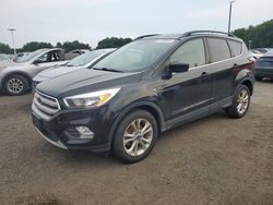 Salvage cars for sale at East Granby, CT auction: 2018 Ford Escape SE